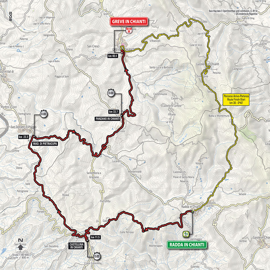 Tappa 09 Radda in Chianti - Greve in Chianti Giro d’Italia