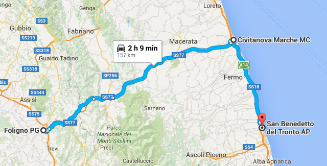la Foligno-San Benedetto si chiamerà "Quadriciclo"