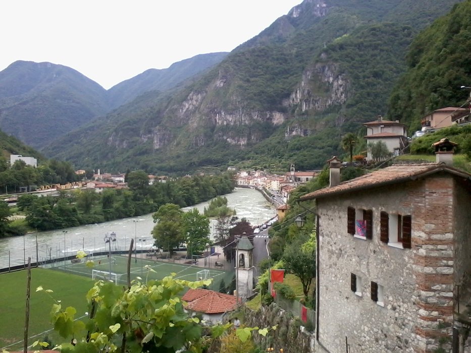 Valstagna e il fiume Brenta
